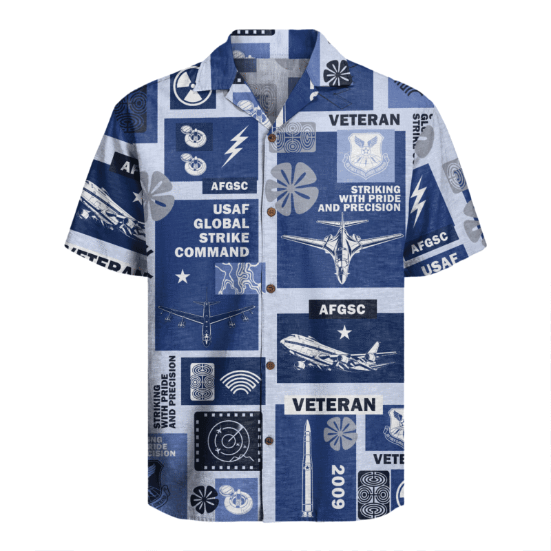 US Air Force - Global Strike Command (AFGSC) - Hawaiian Shirt