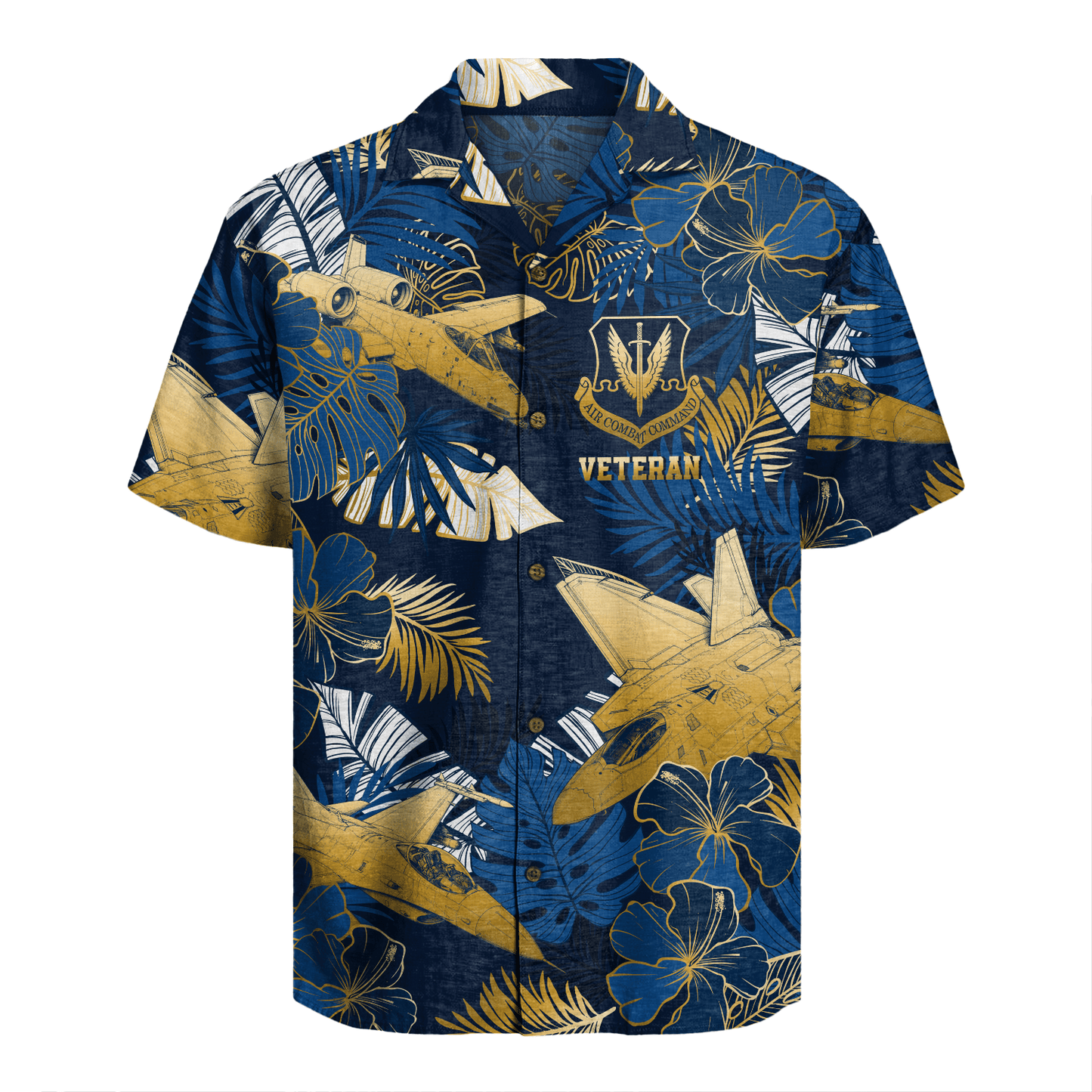 US Air Force - Air Combat Command (ACC) - Hawaiian Shirt