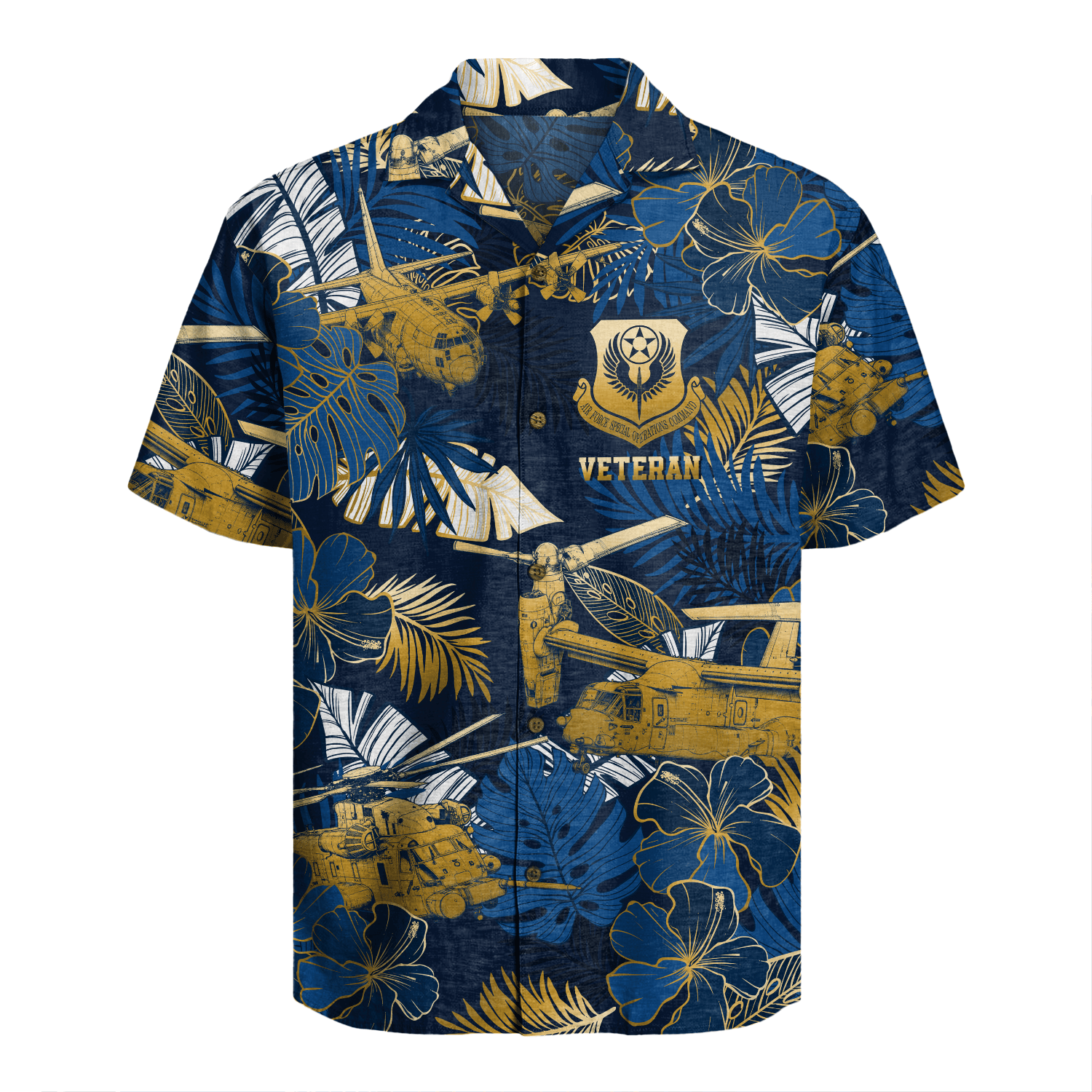 US Air Force - Special Ops (AFSOC) - Hawaiian Shirt