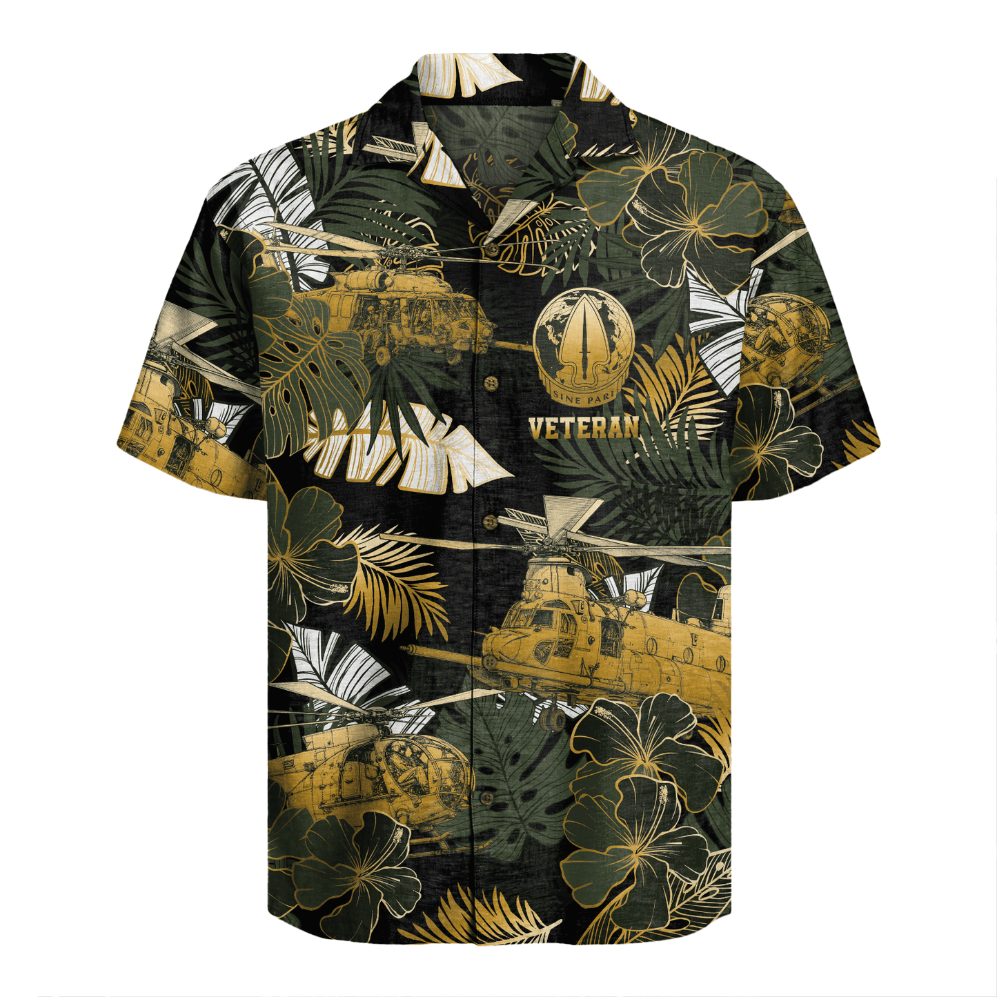 US Army USASOC Hawaiian Shirt