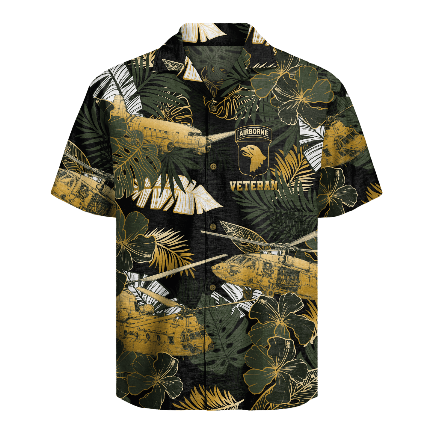 US Army - 101st AirBorne Division Hawaiian Shirt
