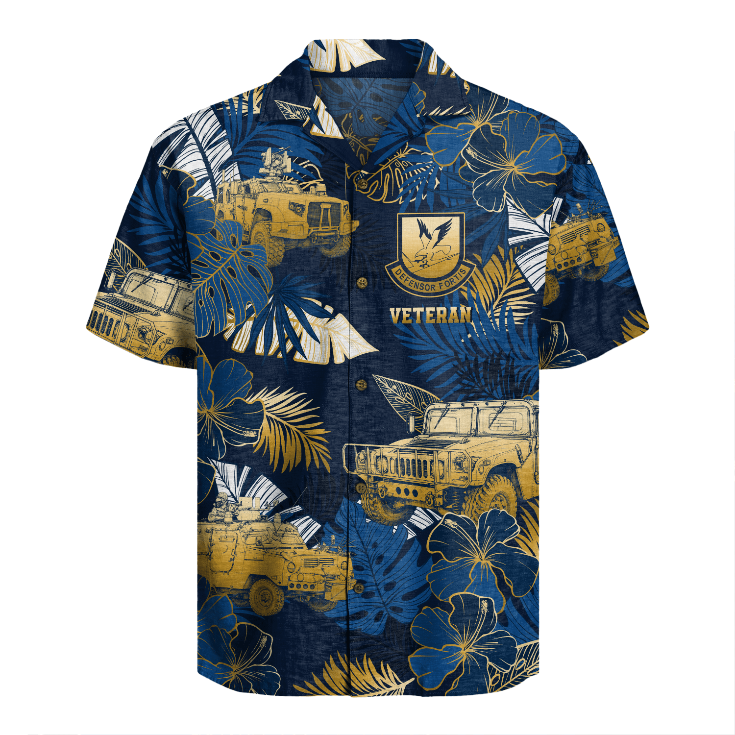 US Air Force - Security Forces (Defenders) - Hawaiian Shirt