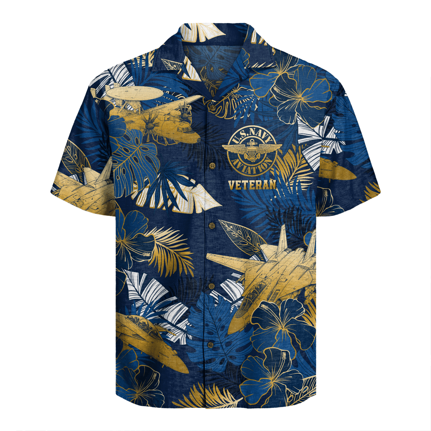 US Navy Naval Aviation Hawaiian Shirt