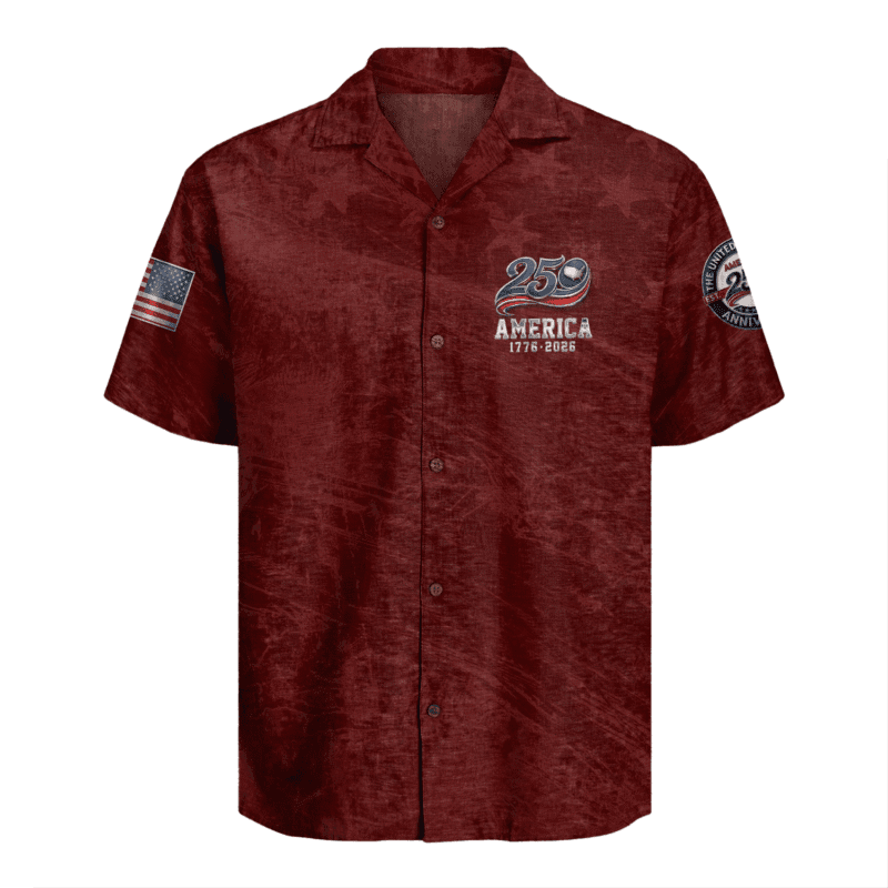 America 250 Years Of Freedom Hawaiian Shirt
