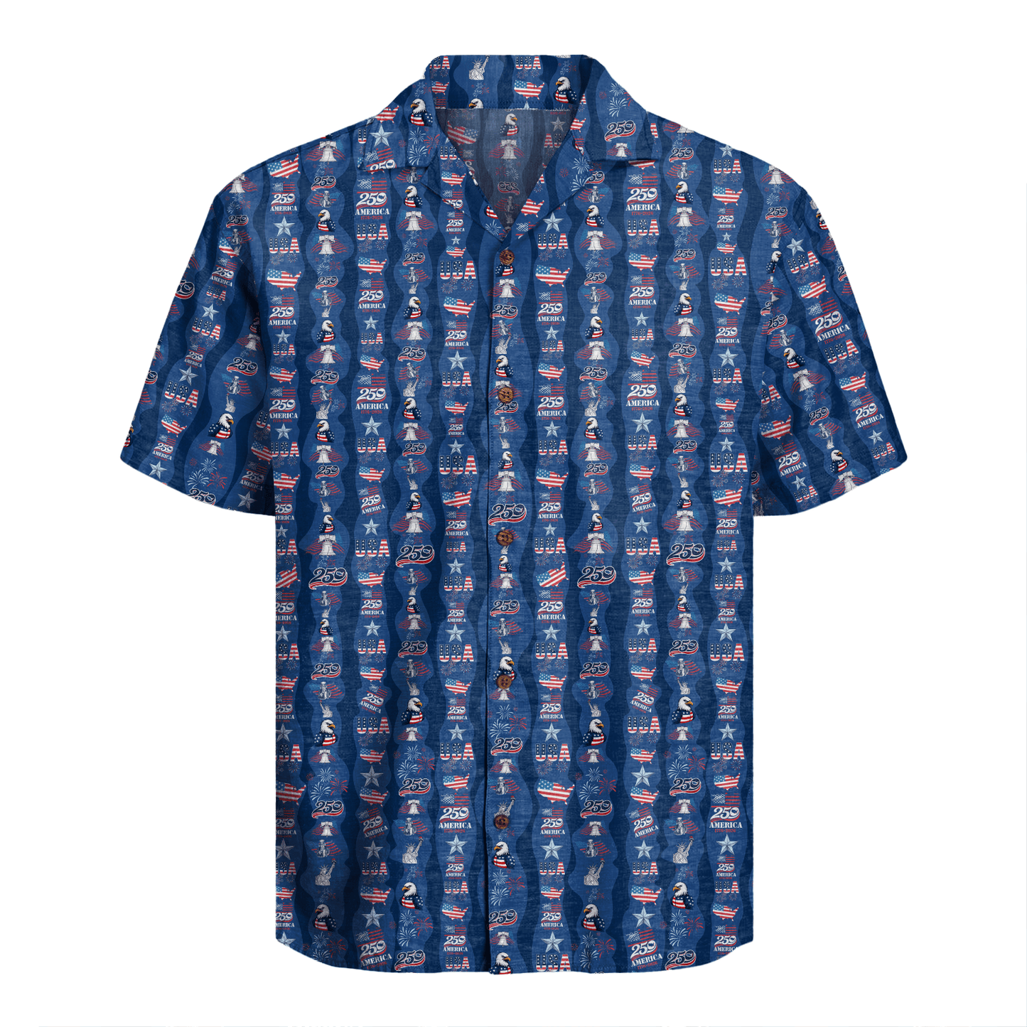 America 250 Years Of Freedom Hawaiian Shirt