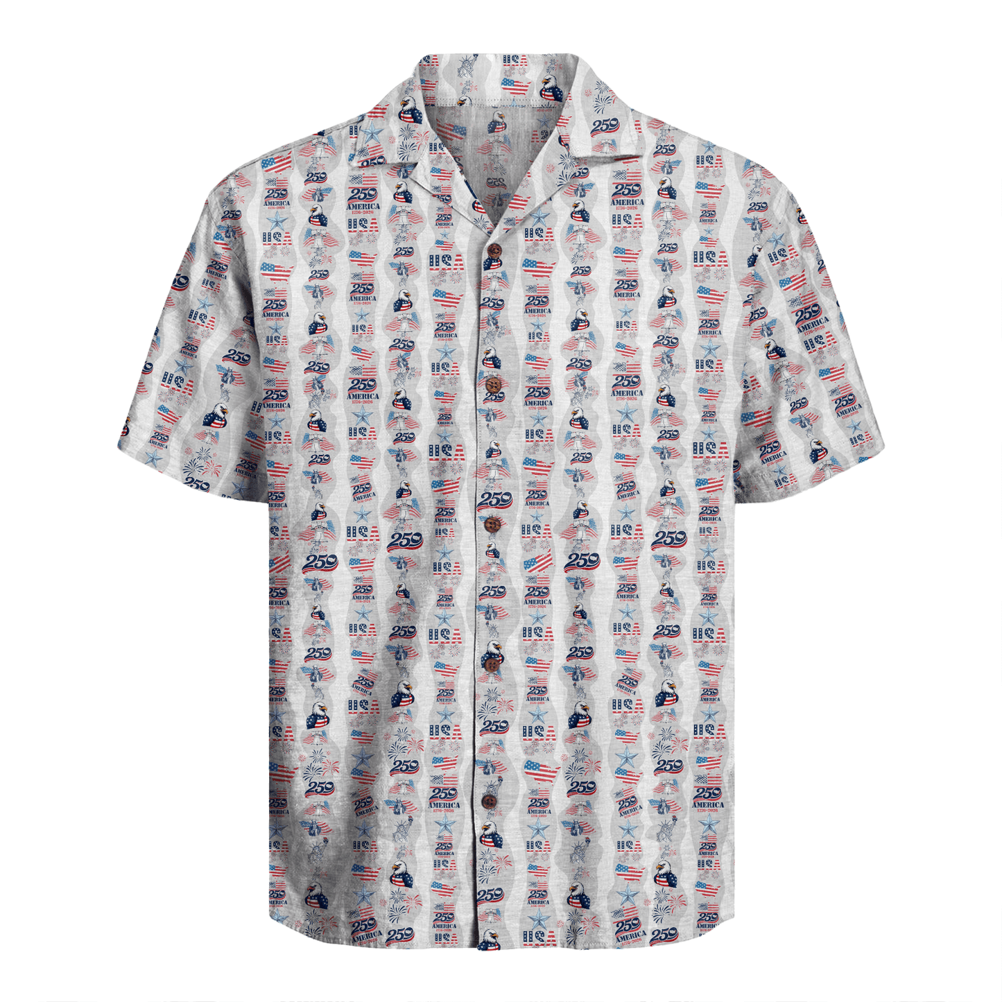 America 250 Years Of Freedom Hawaiian Shirt