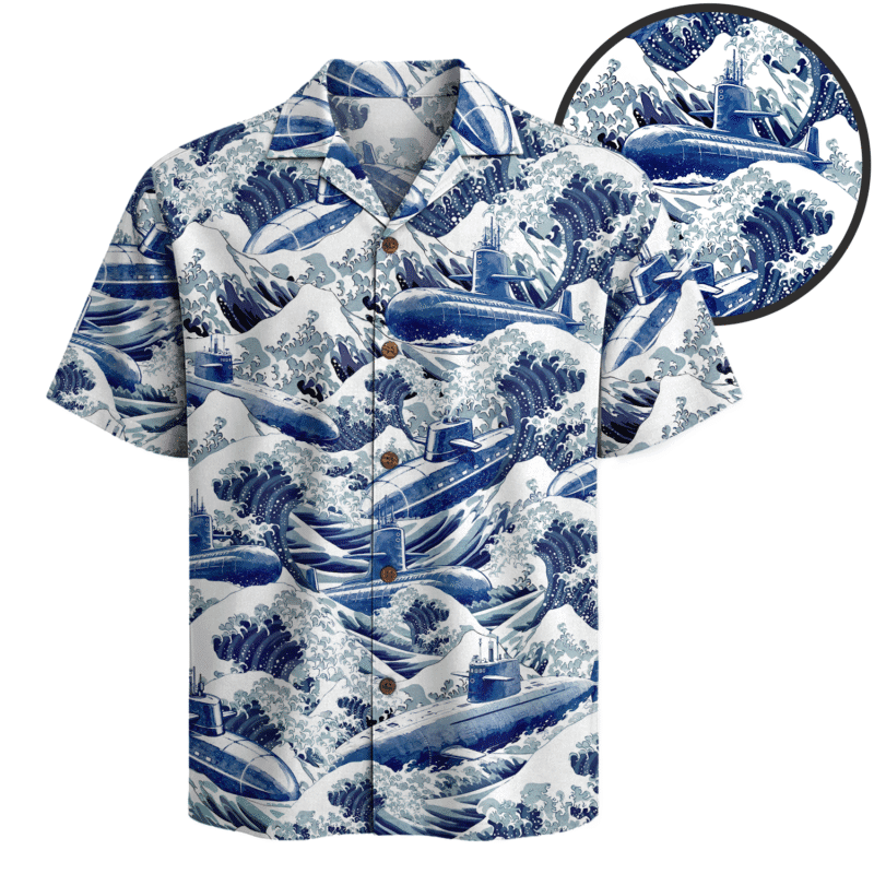 US Navy Submarine Hawaiian Shirt