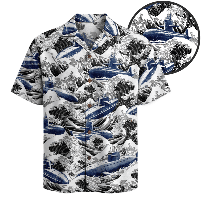 US Navy Submarine Hawaiian Shirt