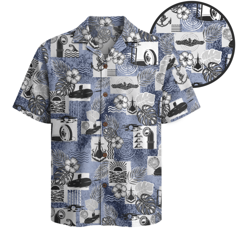 US Navy Submarine Hawaiian Shirt