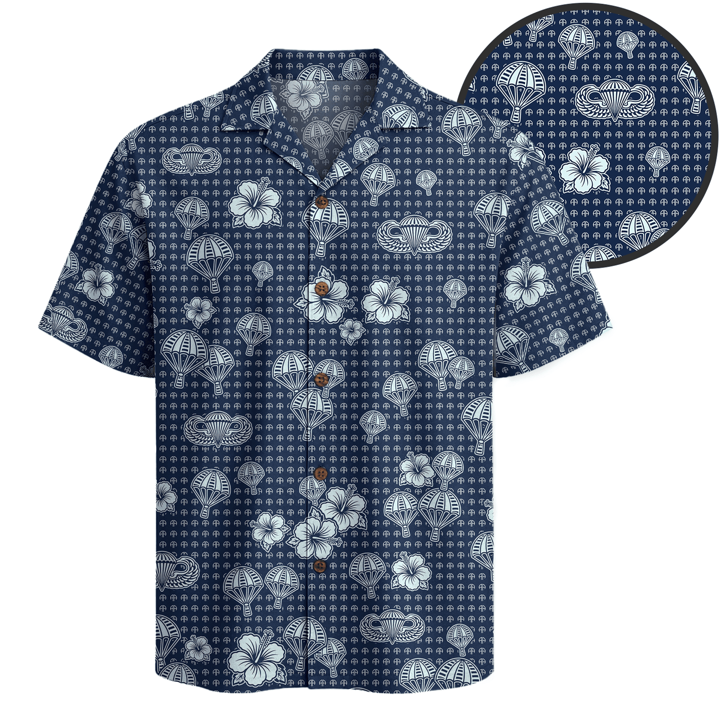 US Army 82nd Airborne Hawaiian Shirt