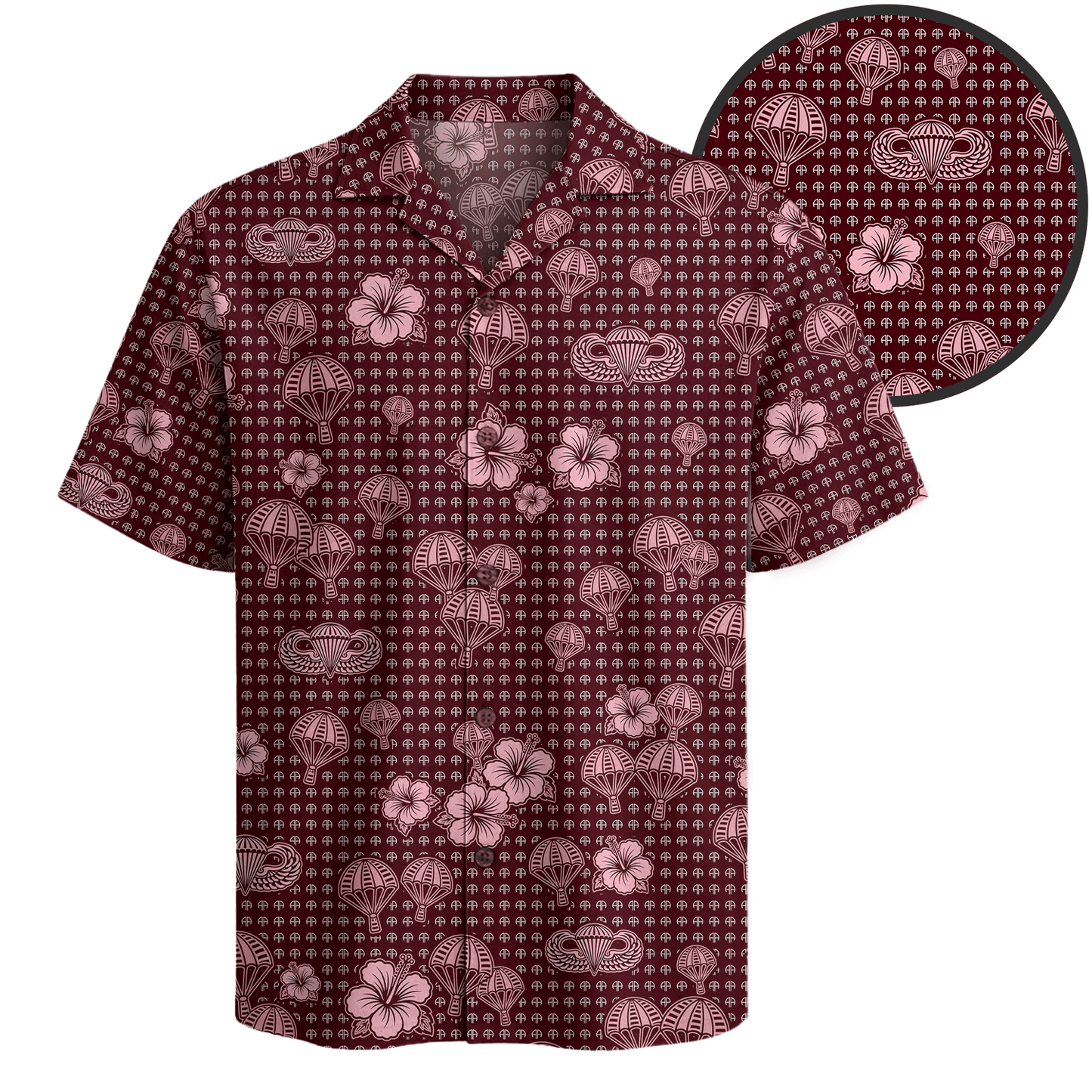 US Army 82nd Airborne Hawaiian Shirt