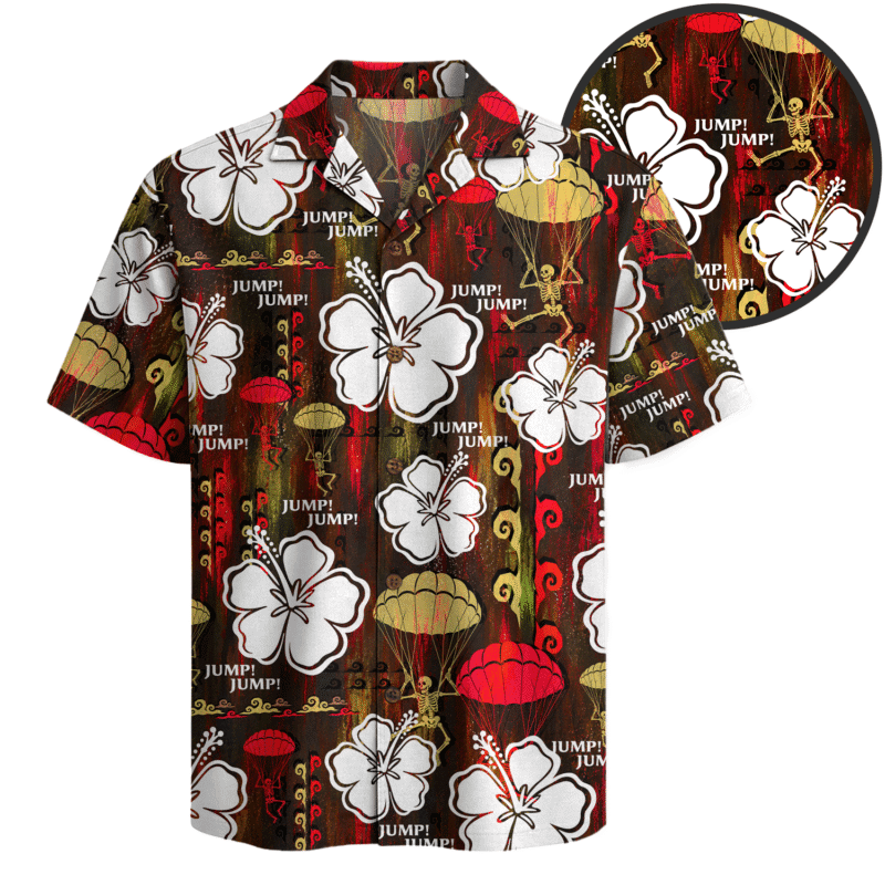 US Army 82nd Airborne Hawaiian Shirt