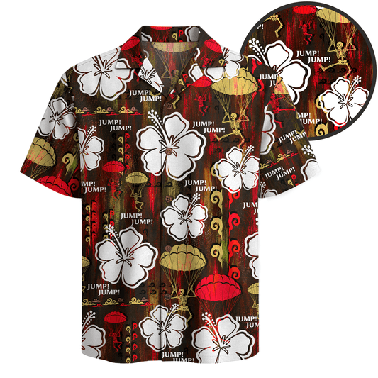 US Army 82nd Airborne Hawaiian Shirt