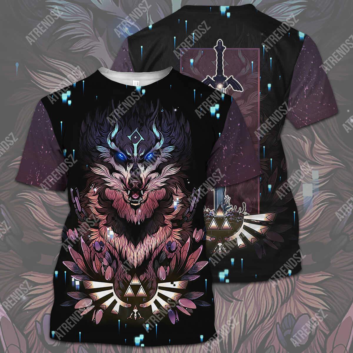 Legend Of Zelda Shirt Wolf Link Swordmaster T-shirt Legend Of Zelda Hoodie