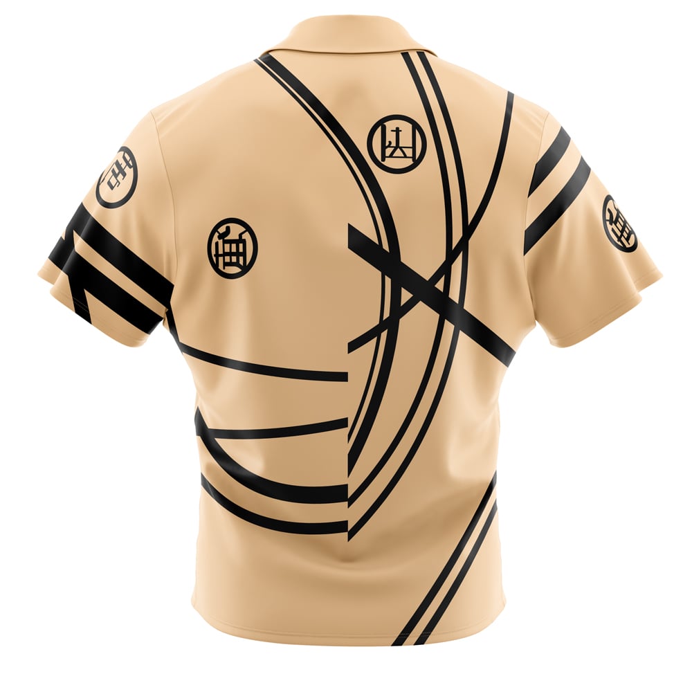 Tattoo Skin Golden Kamuy Button Up Hawaiian Shirt