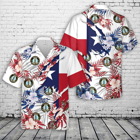 Texas National Guard Hawaiian Shirt