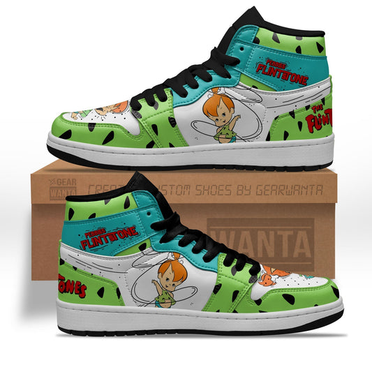 The Flintstones Pebbles Flintstone J1s Sneakers