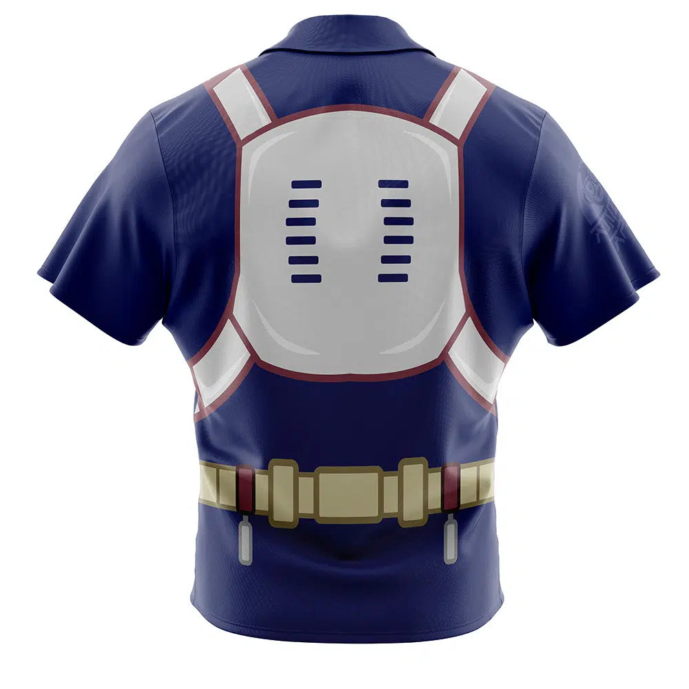 Todoroki My Hero Academia Button Up Hawaiian Shirt