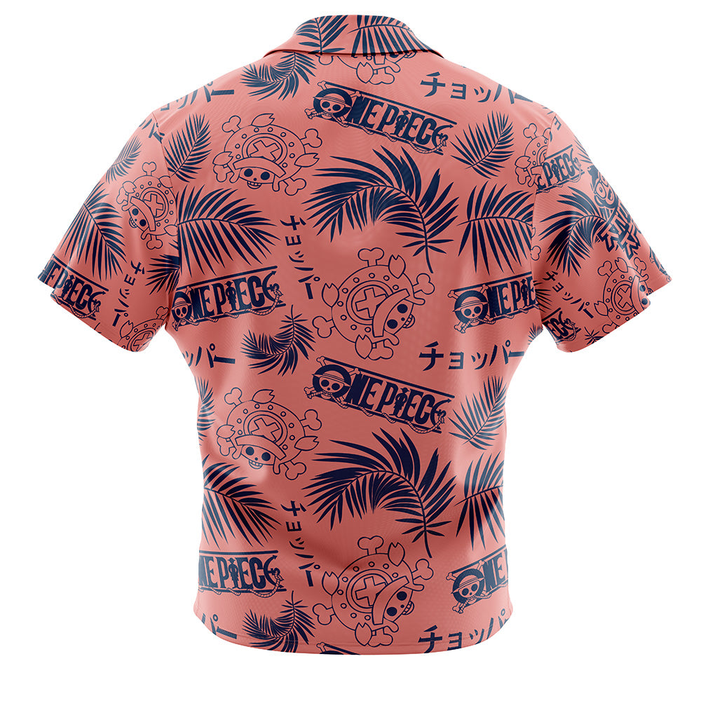 Tony Tony Chopper Aloha One Piece Button Up Hawaiian Shirt