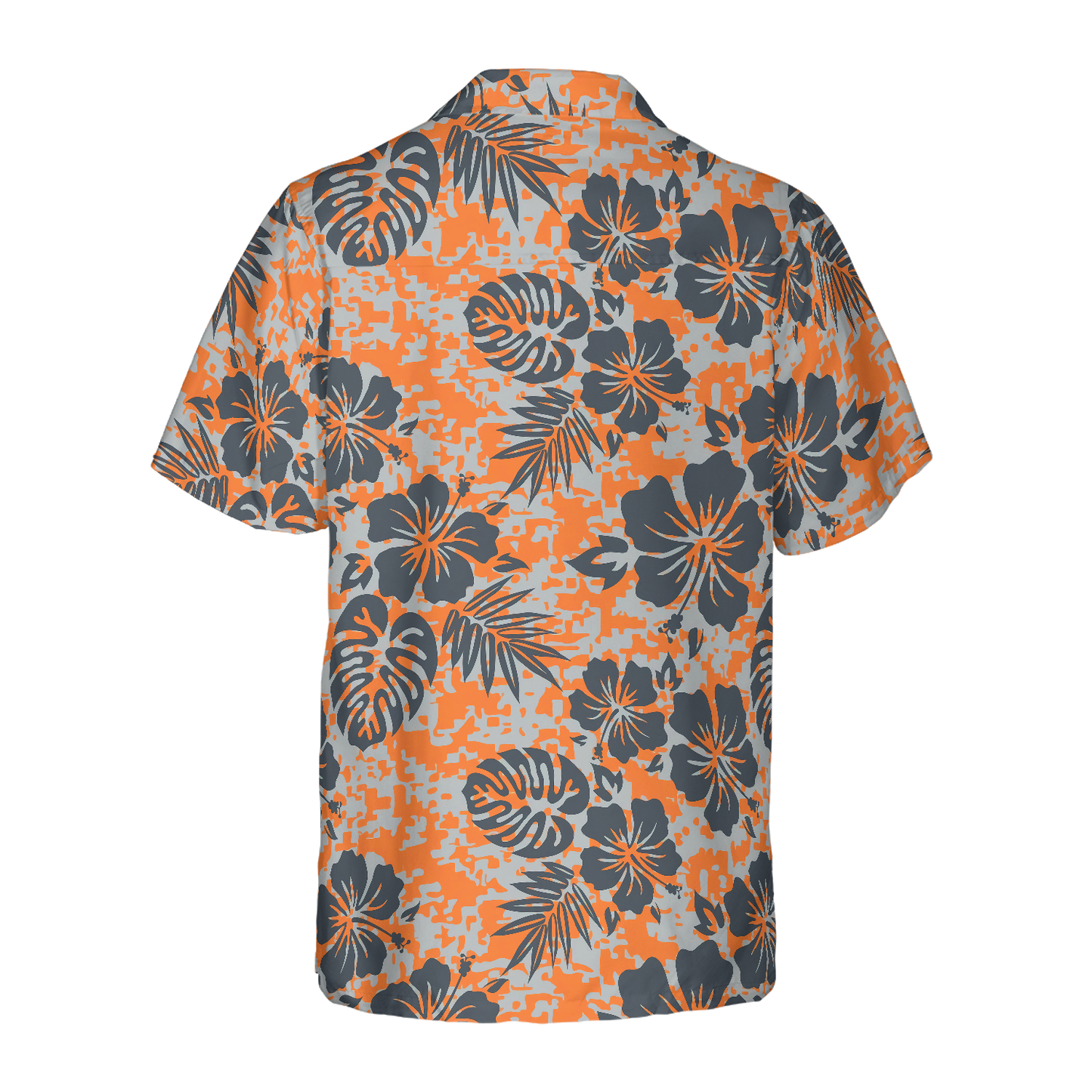 NoClaws Dinosaur Hawaii Shirt Totally Roarsome T-Rex Dinosaur Hawaiian Shirt Orange Unisex
