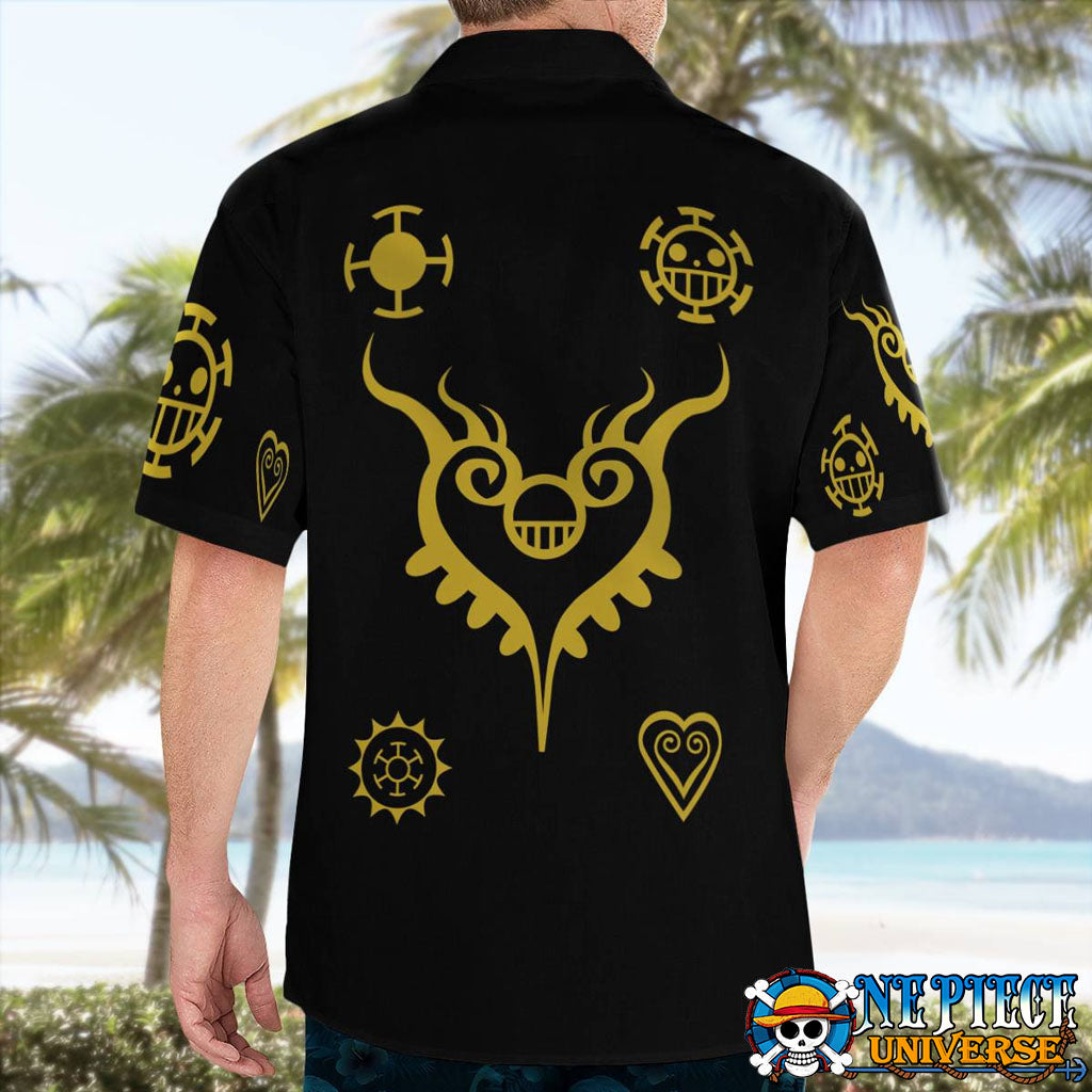 Trafalgar Law Tattoo Hawaiian Shirt Amazing Cosplay | One Piece Universe Store