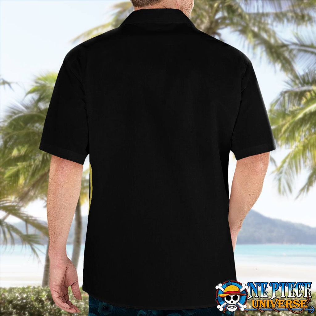Black Trafalgar Law Zou Hawaiian Shirt Design New arrivals | One Piece Universe Store