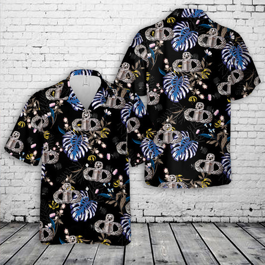 USAF Air Traffic Controller Master Badge Hawaiian Shirt
