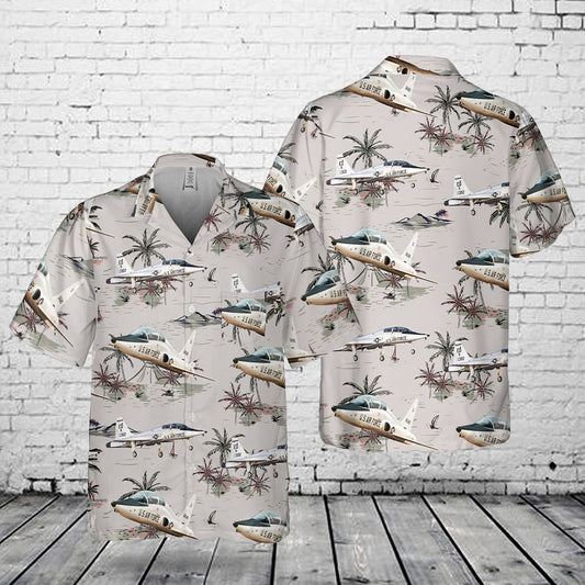 US Air Force Northrop T-38 Talon  Pocket Hawaiian Shirt