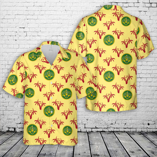 US Army 3rd Cavalry Regiment 3CR (Brave Rifles) Hawaiian Shirt