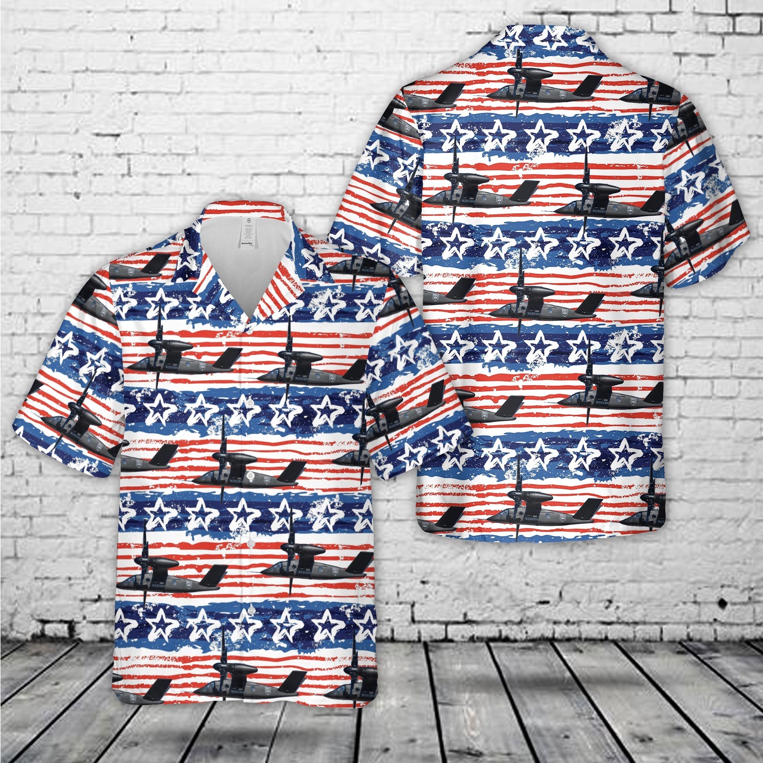 US Army Bell.V-280 Valor.N280BH.KAMA, 4th Of July Hawaiian Shirt