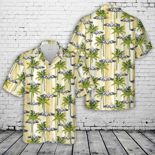 US Navy ESWS insignia Hawaiian Shirt