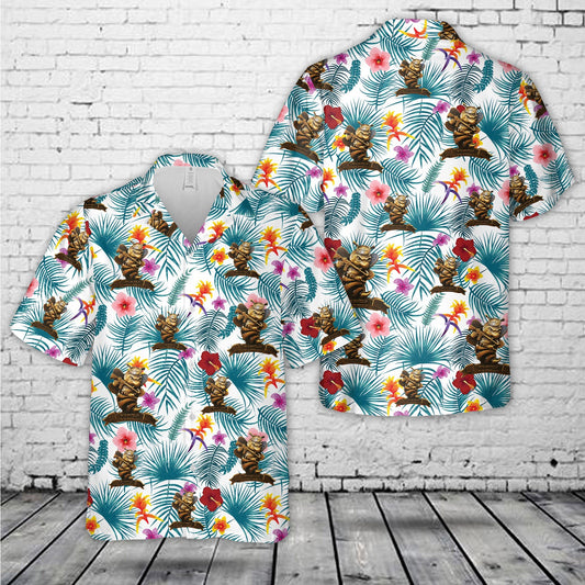 United States Navy Seabees ''Angry Bee'' We Build We Fight 2 Hawaiian Shirt