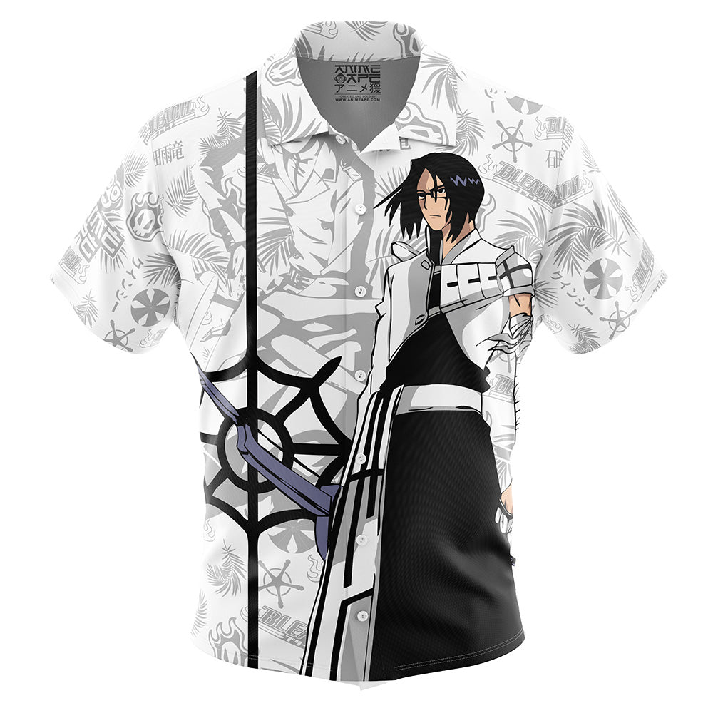 Uryū Ishida Quincy Bleach Button Up Hawaiian Shirt