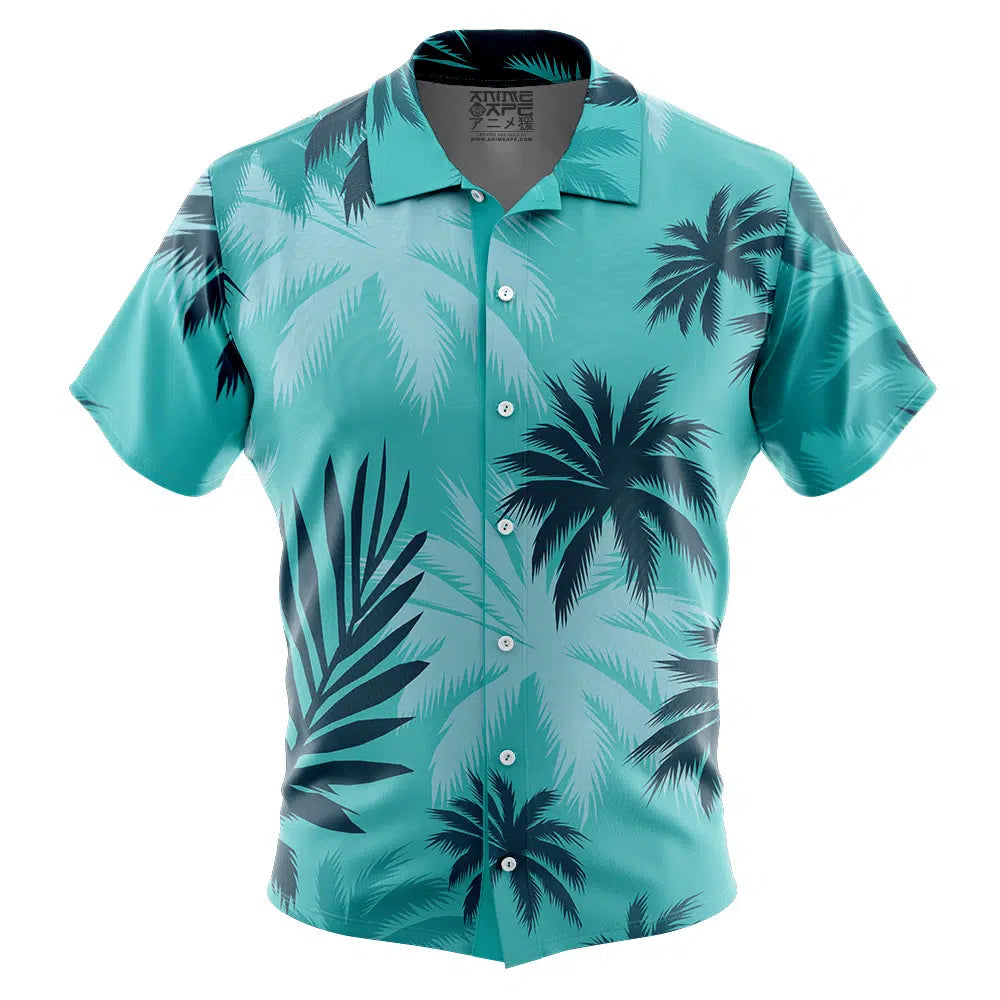 Tommy Vercetti GTA Vice City Cosplay Button Up Hawaiian Shirt
