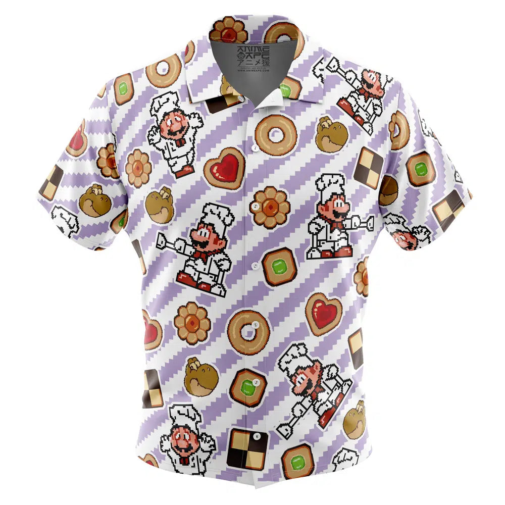 Yoshi’s Cookie Super Mario Bros Button Up Hawaiian Shirt