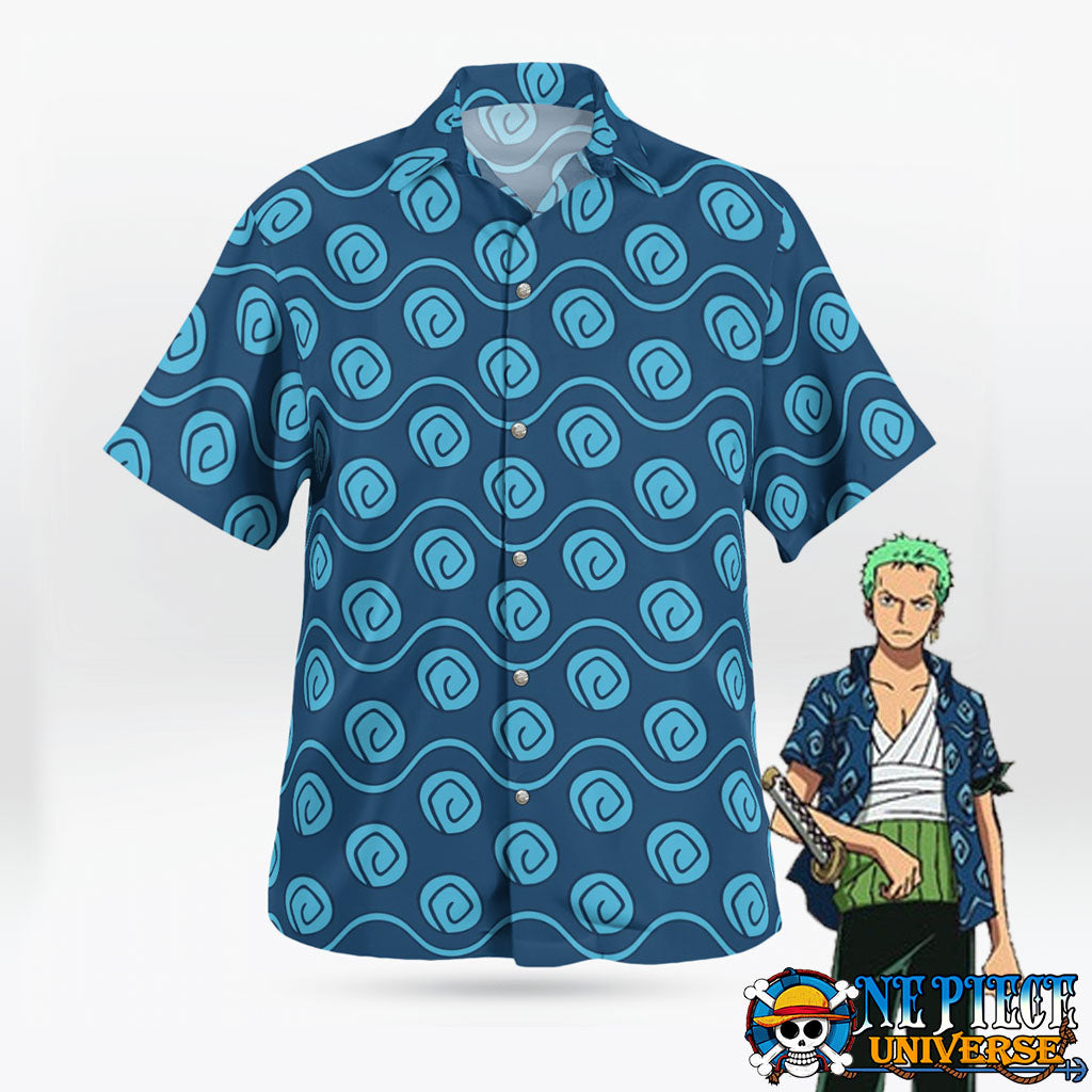 Zoro Arlong Park Shirt Hawaiian style New Release 2025 | One Piece Universe Store