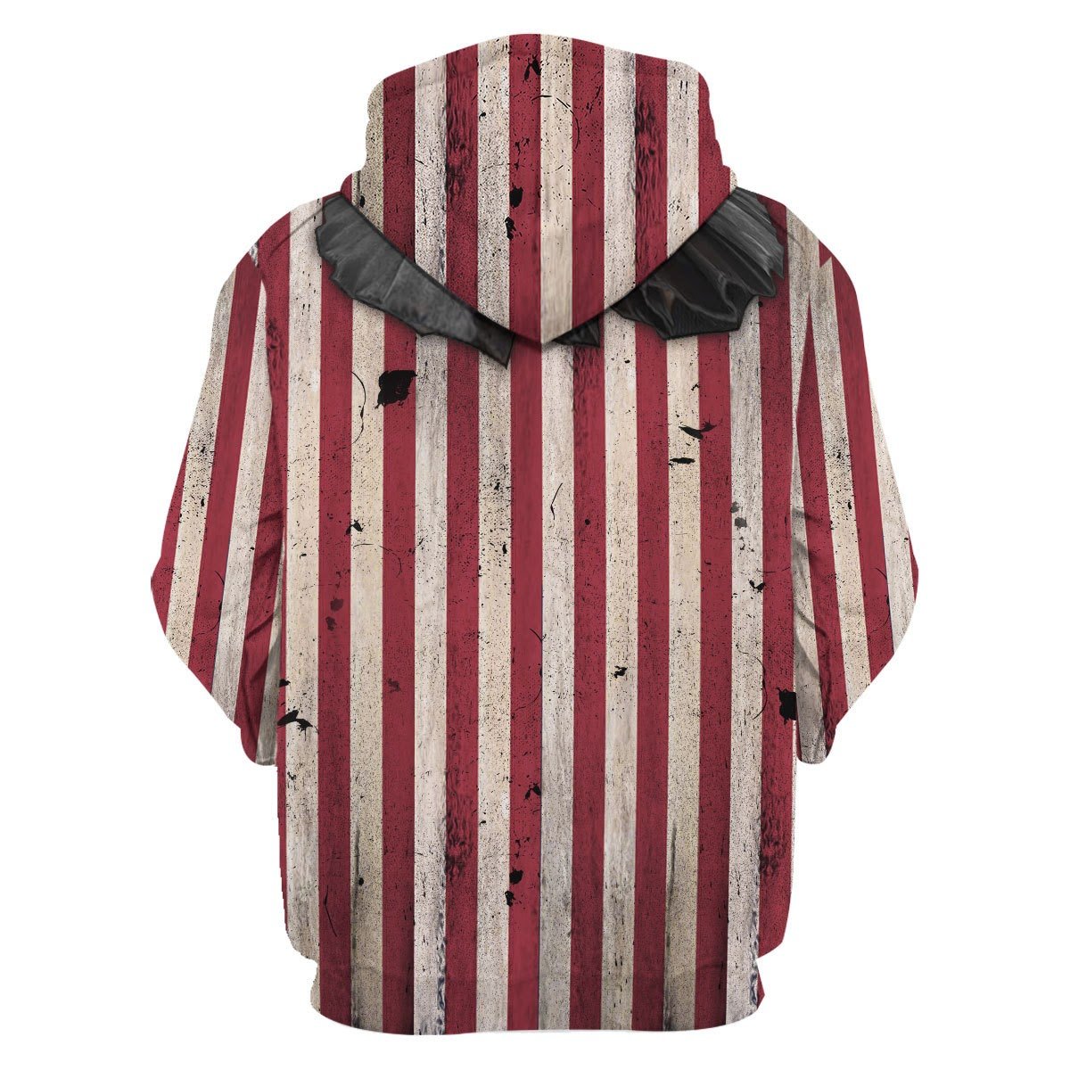 Gifury Halloween Shirt Halloween Apparel Nightmare Clown Costume Black White Red Hoodie Halloween Costume 2023