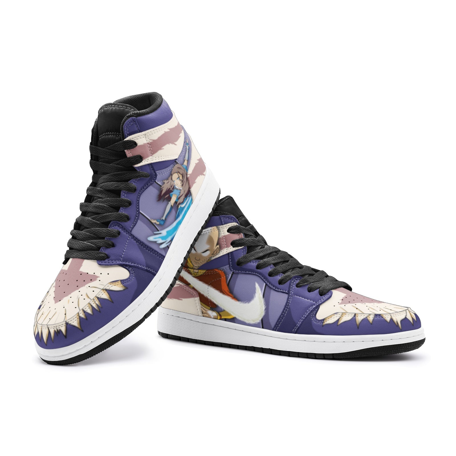 Aang and Katara Avatar JD1 Shoes