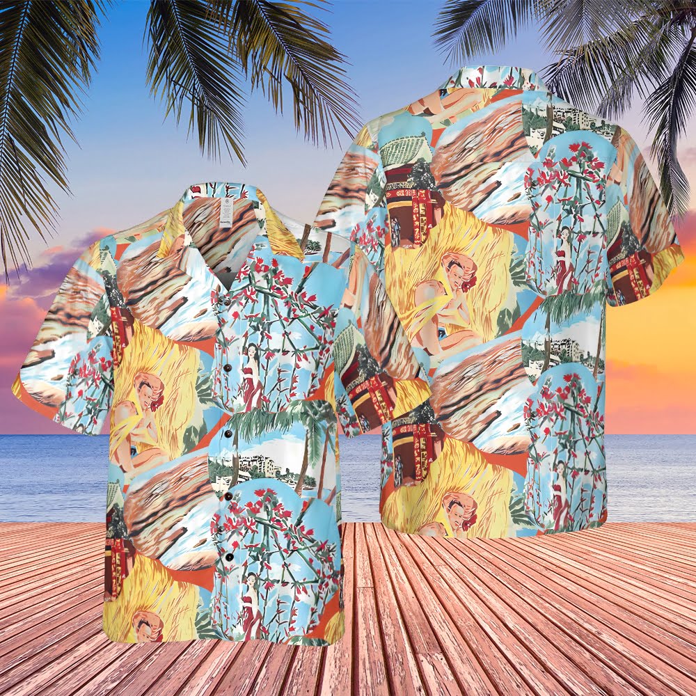 Ace Ventura Pet Detective 1994 Jim Carrey Floral Hura Hawaiian Shirt - Tazila