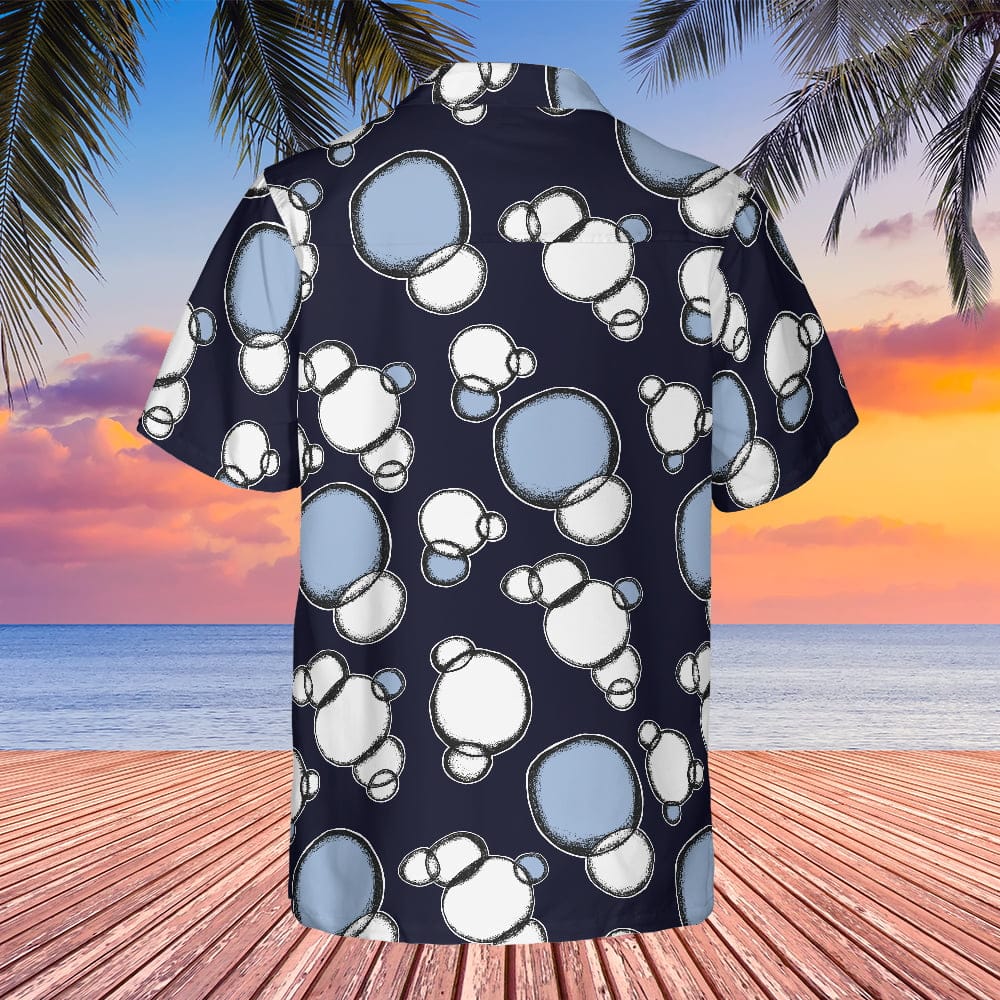 The Sopranos Tony Soprano Bubbles Pattern Hawaiian Shirt - Tazila
