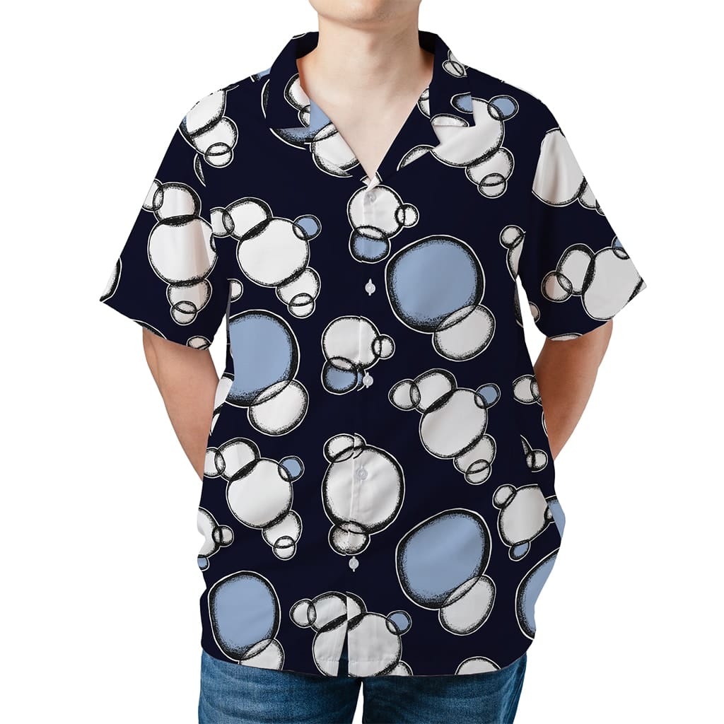 The Sopranos Tony Soprano Bubbles Pattern Hawaiian Shirt - Tazila