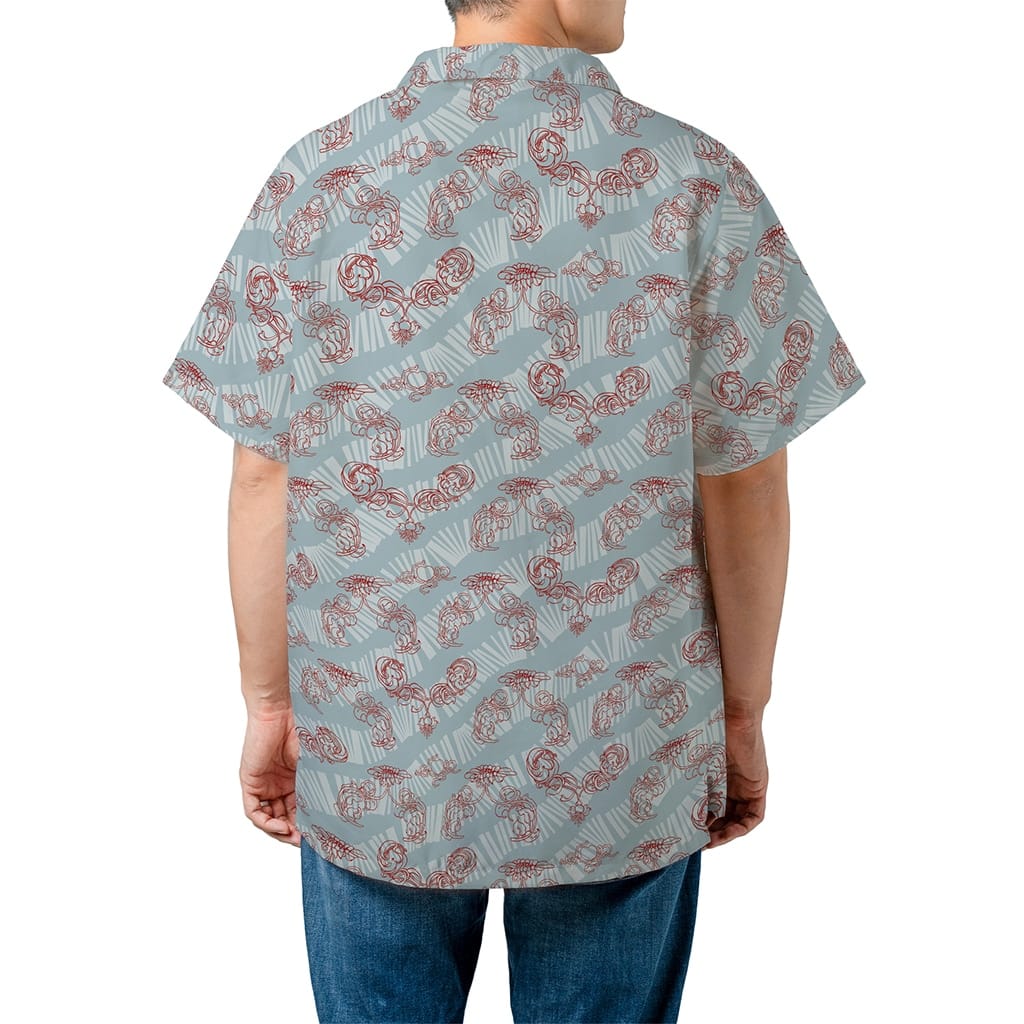 The Office Michael Scott Tropical Flowers Hawaiian Shirt - Tazila