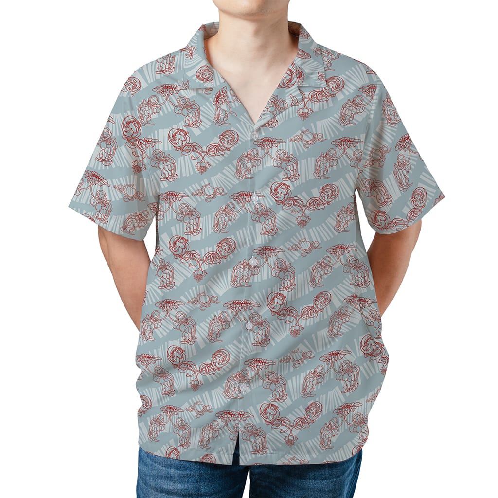 The Office Michael Scott Tropical Flowers Hawaiian Shirt - Tazila