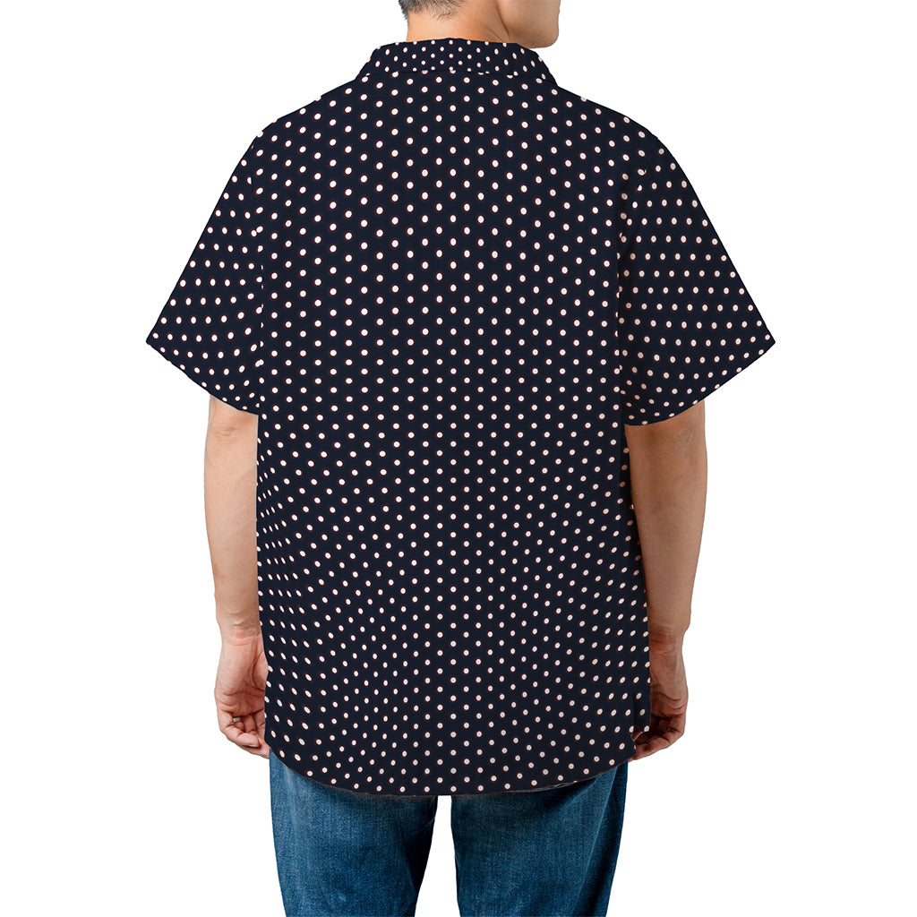 It Patrick Hockstetter Classic Polka Dot Camp Collar Hawaiian Shirt - Tazila