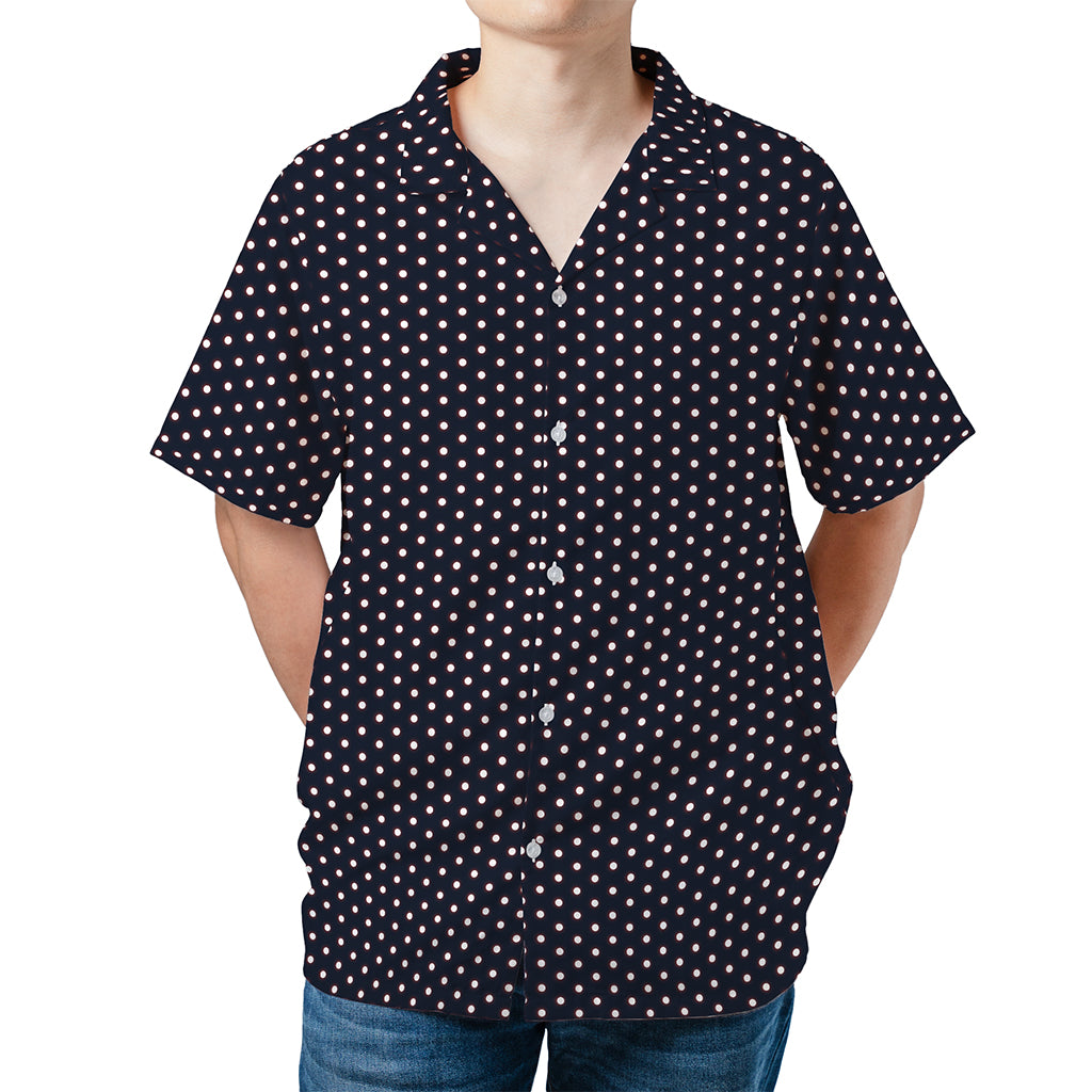 It Patrick Hockstetter Classic Polka Dot Camp Collar Hawaiian Shirt - Tazila