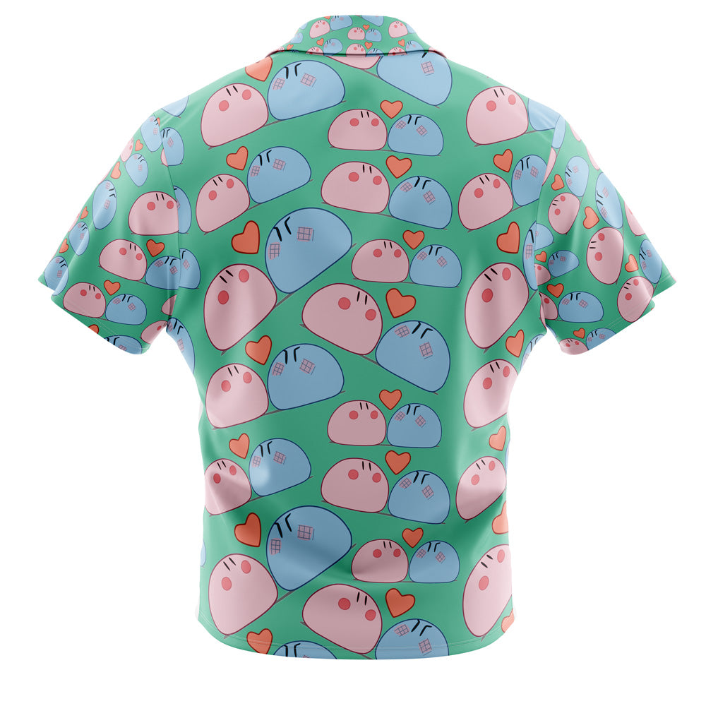 Dango Daikazoku Clannad Button Up Hawaiian Shirt