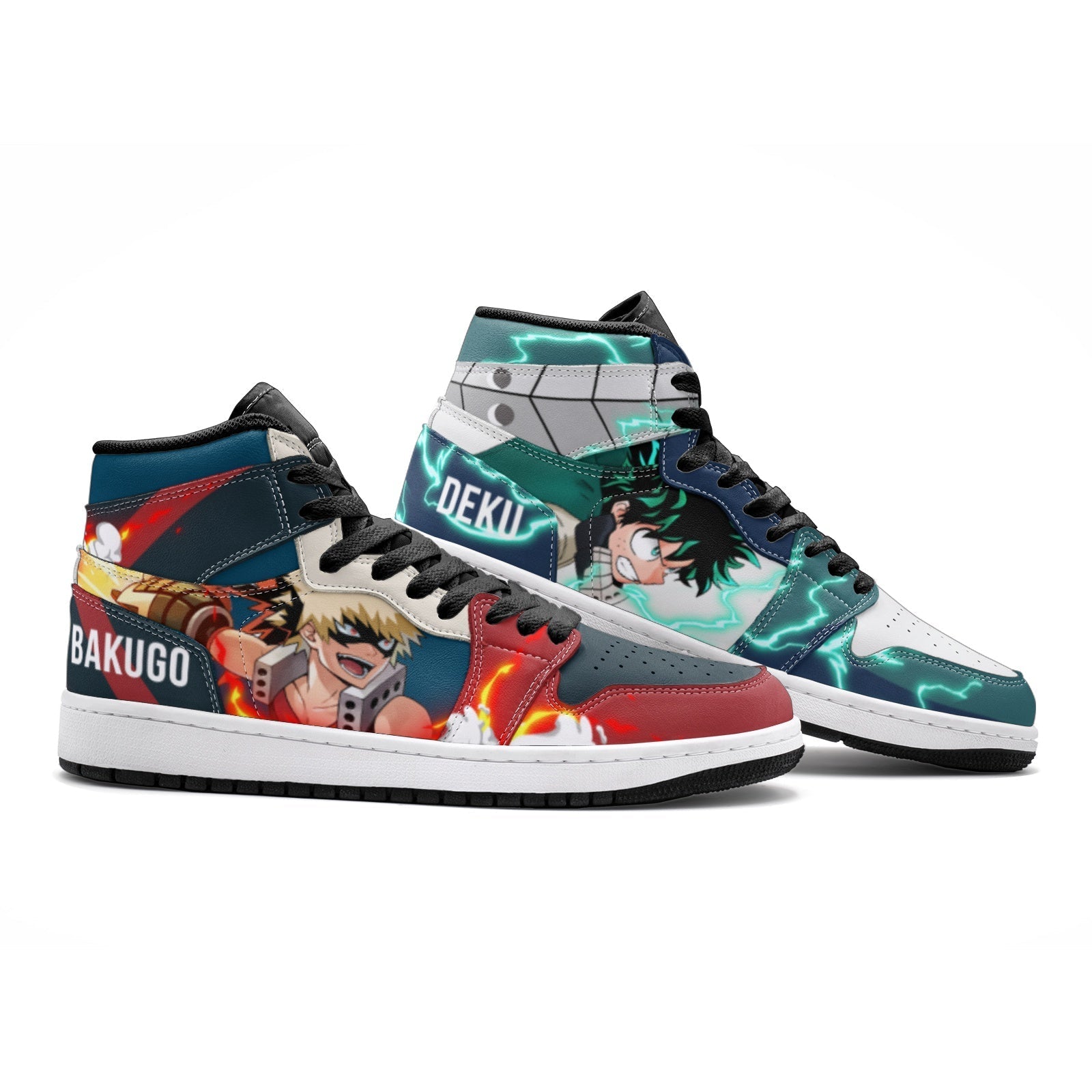 Deku and Bakugo My Hero JD1 Shoes