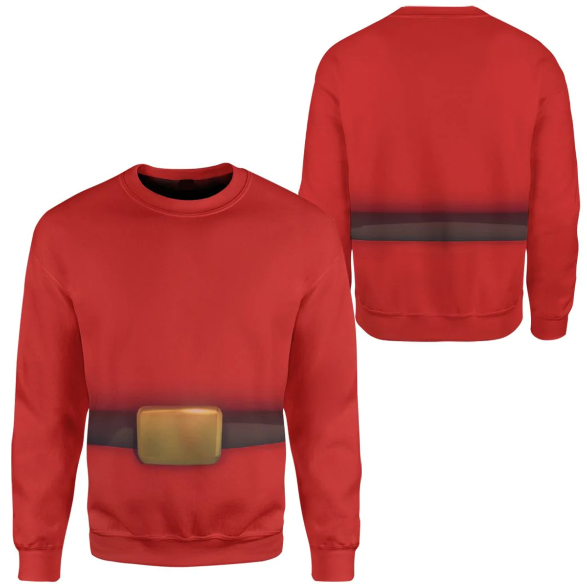 Super Mario Costume Hoodie Game Character Shy Guy Costume T-shirt Red Unisex Adults