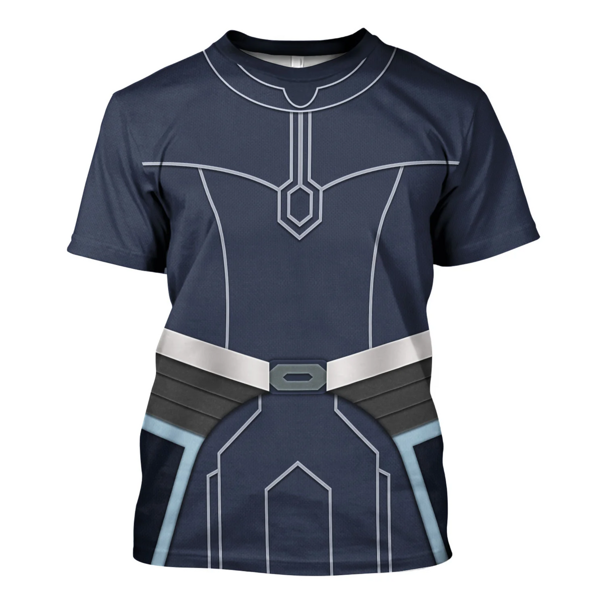 SW Hoodie Ahsoka Tano Costume SW Cosplay T-shirt Blue Unisex Adults
