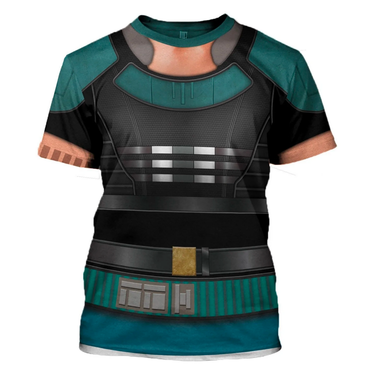 SW Hoodie Cara Dune Costume SW Cosplay T-shirt Black Green Unisex Adults